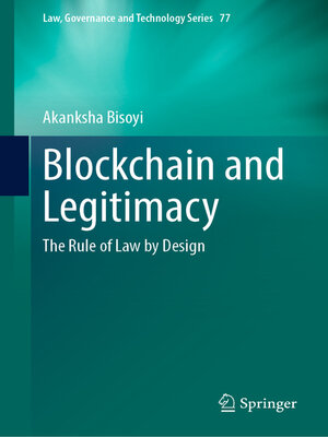 cover image of Blockchain and Legitimacy